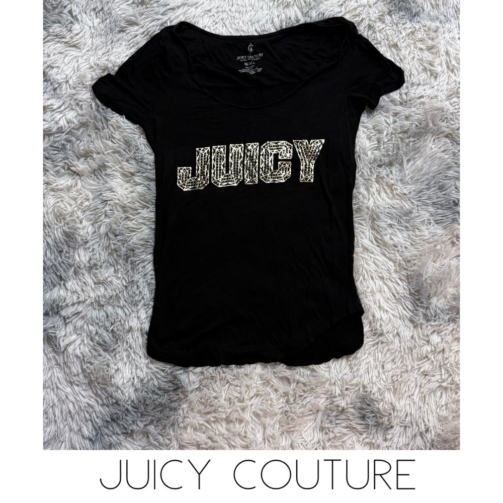 💰LAST CHANCE 💰Juicy Couture Black Graphic Tee